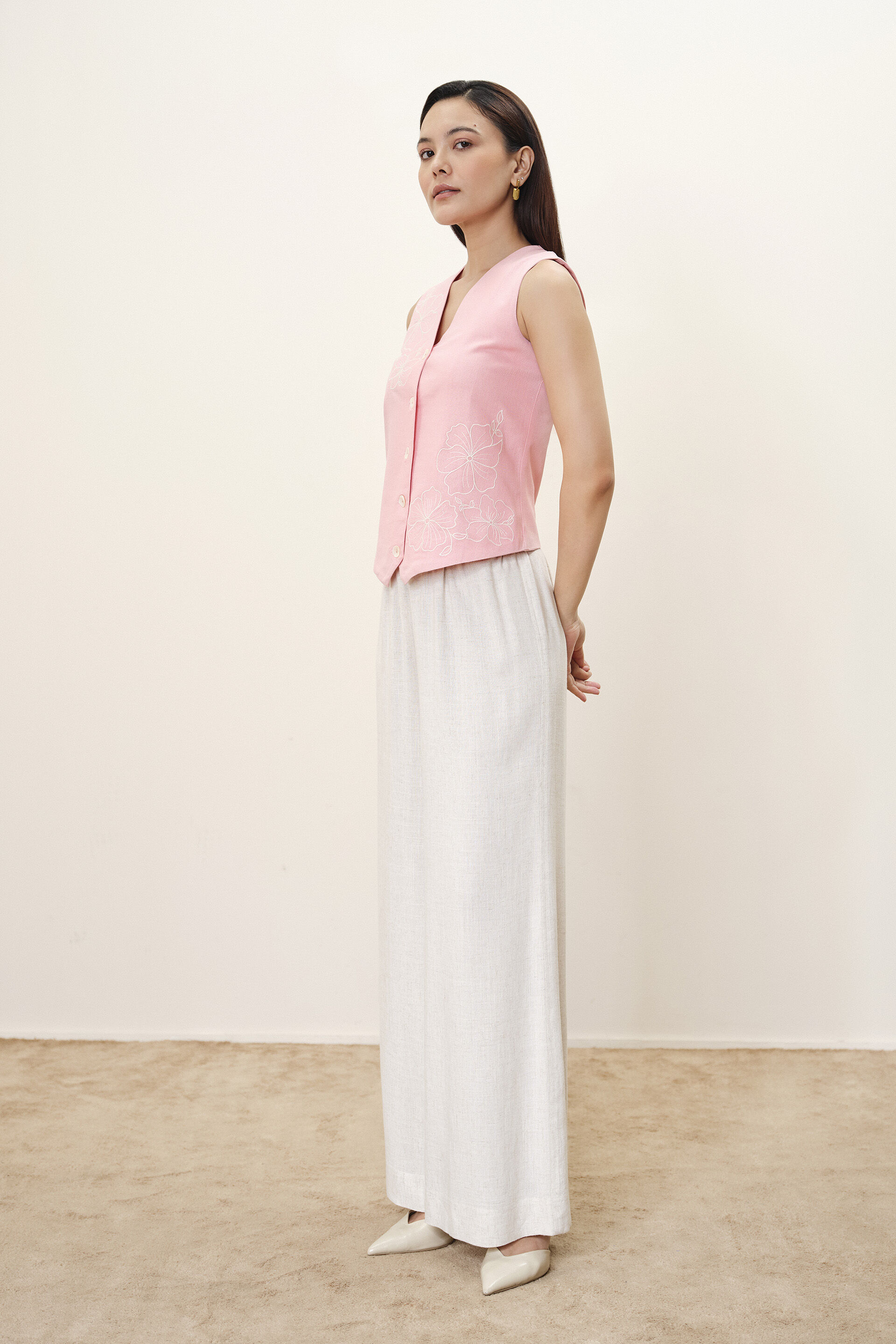 Zenia Pink Top, Pink, image 4